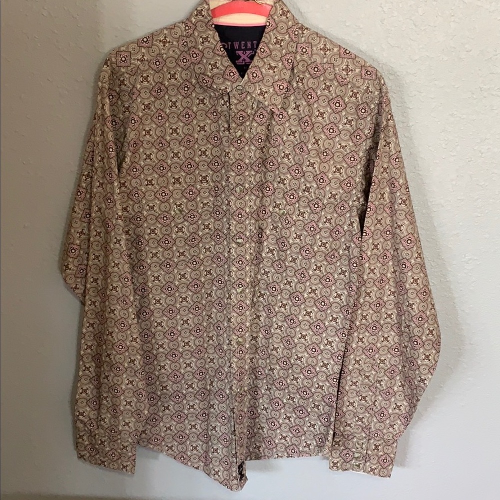 Twenty X Button Down Shirt size medium